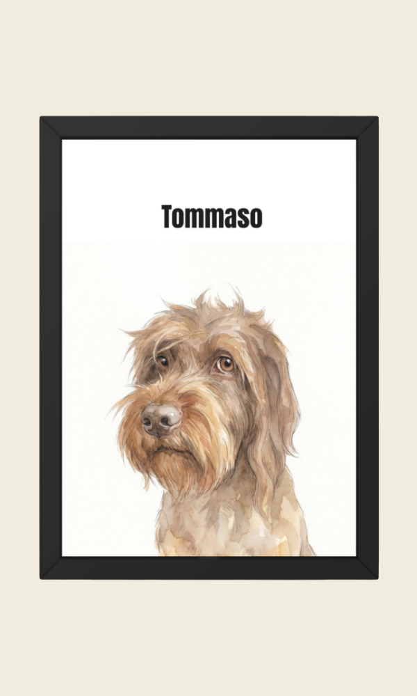 Retratos de mascota estilo aquarela — Empieza a crear tu retrato.